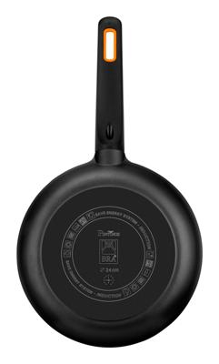 Pan BRA EFFICIENT PLUS Ø 22 cm Zwart Aluminium Pan BRA EFFICIENT PLUS Ø 22 cm Zwart Aluminium