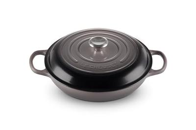 LE CREUSET - Signature - Campagnard braadpan 30cm 3,50l Flint