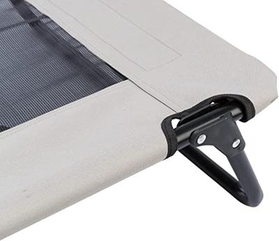 Trixie stretcher hondenligbed grijs / zwart 99x60x19 cm