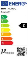 LED TL armatuur 120cm dubbel - T8 (G13) - 36 Watt 5040 lumen (140lm/W) - 4000K neutraal wit (840) - Koppelbaar - Flikkervrij - IP65 waterdicht - LED TL Lamp - thumbnail