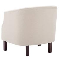 Fauteuil stof beige - thumbnail
