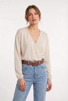 Moscow 58-04-lena Sweater 320-1 Cream Solid - thumbnail