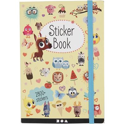 Creativ Company Stickerboek, afm 11,5x17 cm, 1 stuk - thumbnail