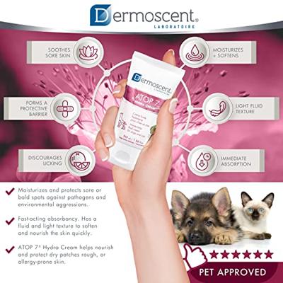 Dermoscent Atop 7 Hydra Cream voor hond en kat 50 ml