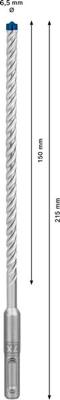 Bosch Accessories EXPERT SDS plus-7X 2608900079 Wolfraamcarbide Hamerboor 1 stuks 6.5 mm Gezamenlijke lengte 215 mm SDS-Plus 1 stuk(s)