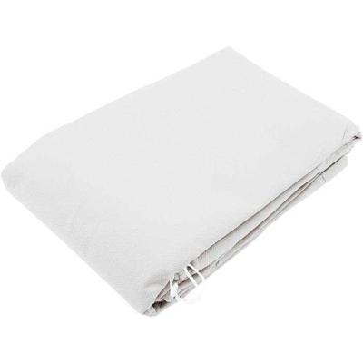 Nature Winterafdekhoes wit koord h75b48cm