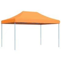 VidaXL Partytent inklapbaar pop-up 440x292x315 cm oranje - thumbnail