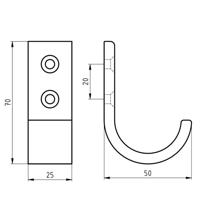 Jashaak enkel mat naturel - thumbnail