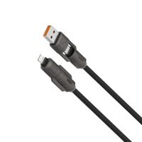 USB-kabel KSIX Zwart 1 m - thumbnail