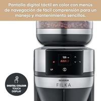 Severin KA4853 Filka Filter Koffiezetapparaat met Thermoskan Zwart/RVS - thumbnail