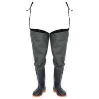 VidaXL Visserslaarzen maat 39 donkergroen - thumbnail