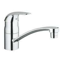 GROHE Euroeco Keukenkraan - laag - chroom 32750000 - thumbnail