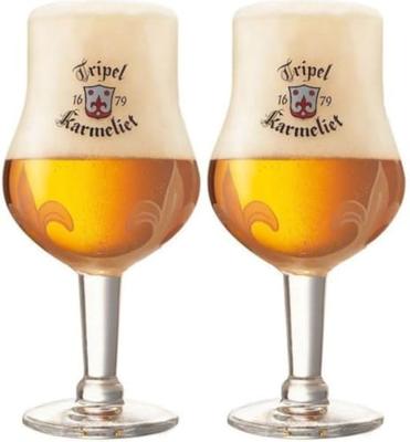 Karmeliet - Bierglas Tripel 330ml - 6 stuks Karmeliet - Bierglas Tripel 330ml - 6 stuks