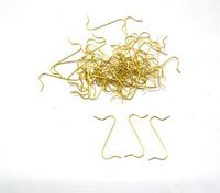 kerstbalhaakjes 50 in zakje 3.5cm goud - thumbnail