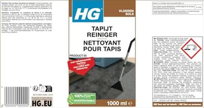 HG Tapijt & bekledingreiniger 1 liter - thumbnail