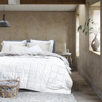 Cinderella Moon Sprei 220 x 270 cm - Wit