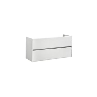 Wastafelonderkast Sanilux Compact Greeploos Soft Close 120x38x56 Hoogglans Wit Sanilux Wastafelonderkast Sanilux Compact Greeploos Soft Close 120x38x56 Hoogglans Wit Sanilux