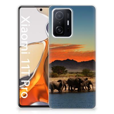 Xiaomi 11T | 11T Pro | TPU Hoesje | Olifanten