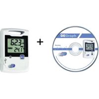 Dostmann Electronic 5005-1002 LOG20 Set Multidatalogger Te meten grootheid Temperatuur, Luchtvochtigheid -30 tot 60 °C 0 tot 99 % Hrel - thumbnail