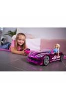 Mattel Barbie mondo motors rc bestuurbare auto - verchroomd roze - thumbnail