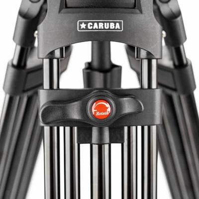 Caruba Videostar 180 Pro Videostatief + vloeistof gedempte kop Caruba Videostar 180 Pro Videostatief + vloeistof gedempte kop
