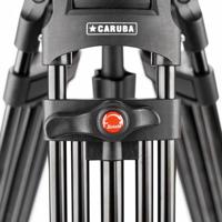 Caruba Videostar 180 Pro Videostatief + vloeistof gedempte kop - thumbnail