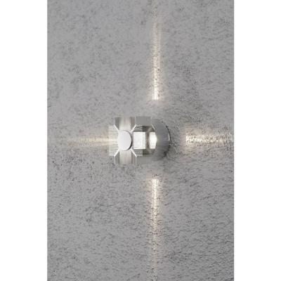 KonstSmide Design wandspotMonza met LED metaalgrijs - 7943-310
