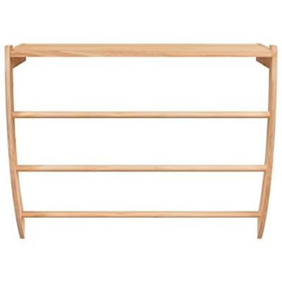 VidaXL Handdoekenrek 60x25,5x49 cm massief walnotenhout VidaXL Handdoekenrek 60x25,5x49 cm massief walnotenhout