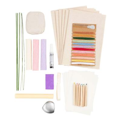 Creativ Company Hobbyset tafeldecoratie, pastelkleuren, 1 doos Creativ Company Hobbyset tafeldecoratie, pastelkleuren, 1 doos