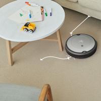 iRobot Roomba 698 robotstofzuiger Stofzak Zwart, Grijs 0,6 l - thumbnail