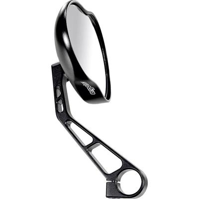 Ergotec spiegel m-99 groot kort aluminium zwart Ergotec spiegel m-99 groot kort aluminium zwart