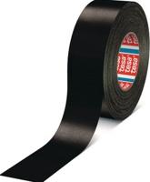 Tesa Weefseltape | zwart | lengte 50 m | breedte 50 mm wiel | 3 stuks - 04651-00508-00 04651-00508-00 - thumbnail