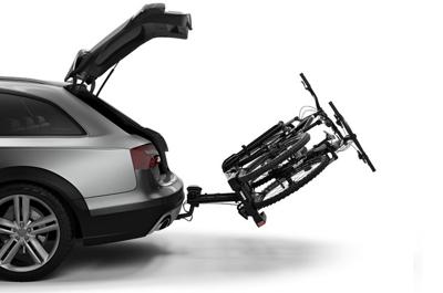 THULE Towbar bike carrier easyfold xt 2 black/alu