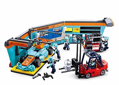 Sluban Pit Lane bouwstenen set (M38-B0765) - thumbnail