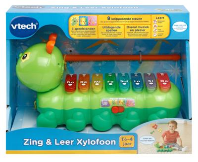 VTech xylofoon zing leer groen VTech xylofoon zing leer groen