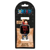 LED-horloge - KINDERLICENTIE - One Piece Luffy - Vanaf 4 jaar - thumbnail