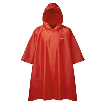 Trekmates Essential Rood Poncho Uniseks Trekmates Essential Rood Poncho Uniseks