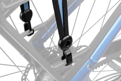 CONTEC "urban quick" spanband ct lashing straps urbanqu 3-fold black/blue-grey