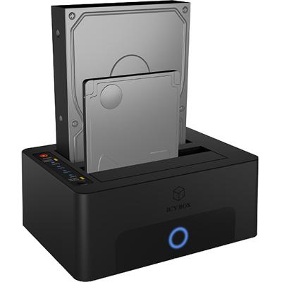 ICY BOX IB-1232CL-U3 USB 3.2 Gen 1 (3.1 Gen 1) Type-A Zwart ICY BOX IB-1232CL-U3 USB 3.2 Gen 1 (3.1 Gen 1) Type-A Zwart