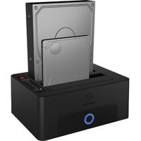 ICY BOX IB-1232CL-U3 USB 3.2 Gen 1 (3.1 Gen 1) Type-A Zwart - thumbnail