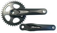 Miranda Crankstel 38t zwart - thumbnail