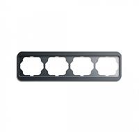 Busch-Jaeger 2CKA001754A1645 Frame Frame 4-voudig Alpha Nea Platina 1 stuk(s) - thumbnail