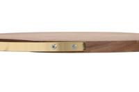 Snijplank Home ESPRIT Gouden Natuurlijk Metaal Acacia 32,3 x 31,3 x 1,4 cm - thumbnail