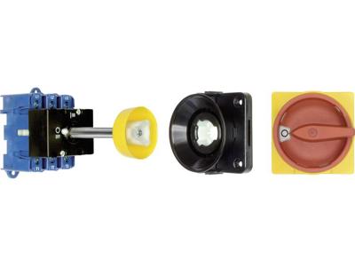 Kraus & Naimer KG125.T203/09.VE Lastscheidingsschakelaar Met deurkoppeling 125 A 1 x 90 ° Rood, Geel 1 stuk(s)