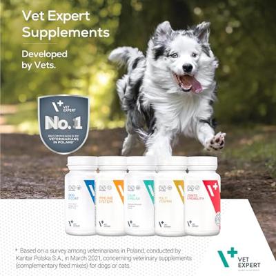 VETEXPERT Multivitamin - vitamine- en mineralenpreparaat voor honden en katten - 30 capsules.