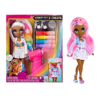Rainbow High Air Brush & Create modepop grijze ogen