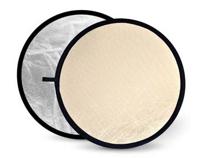 Godox reflectieschermen Soft Gold en Silver - 80cm - thumbnail