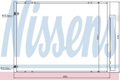 Condensator, airconditioning 940298