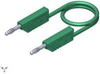SKS Hirschmann CO MLN SIL 200/1 Meetsnoer Banaanstekker 4 mm Banaanstekker 4 mm 2.00 m Groen 1 stuk(s) - thumbnail