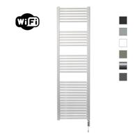 Elektrische Radiator Sanicare HWV Met Wifi 172x45 cm Wit 920W Met Thermostaat Wit Rechtsonder Sanicare - thumbnail